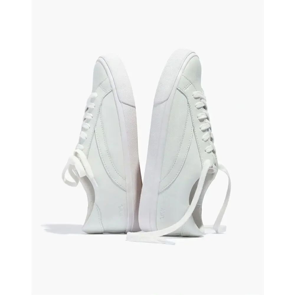 Madewell Women's Sidewalk Low-Top Sneakers in Leather size 9.5